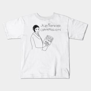 Jean Françoise Champollion by BN18 Kids T-Shirt